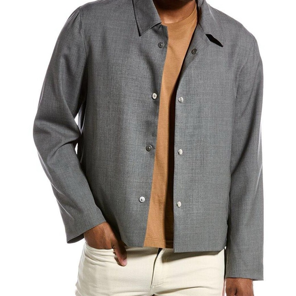 Theory Rye Snap Overshirt - Picture 7 of 7